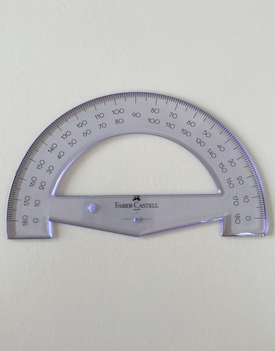 Protractor 180 Degree 15cm Faber Castell